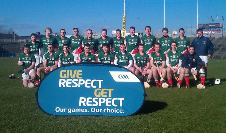 The Mayo Senior Hurling side who drew with Roscommon in the NHL Round 1 tie in McHale Park on Sunday