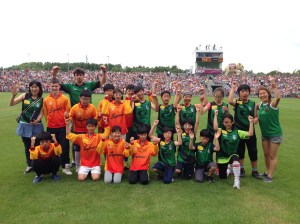 The Seoul Gaels Panel in McHale Park, July 21st 2013